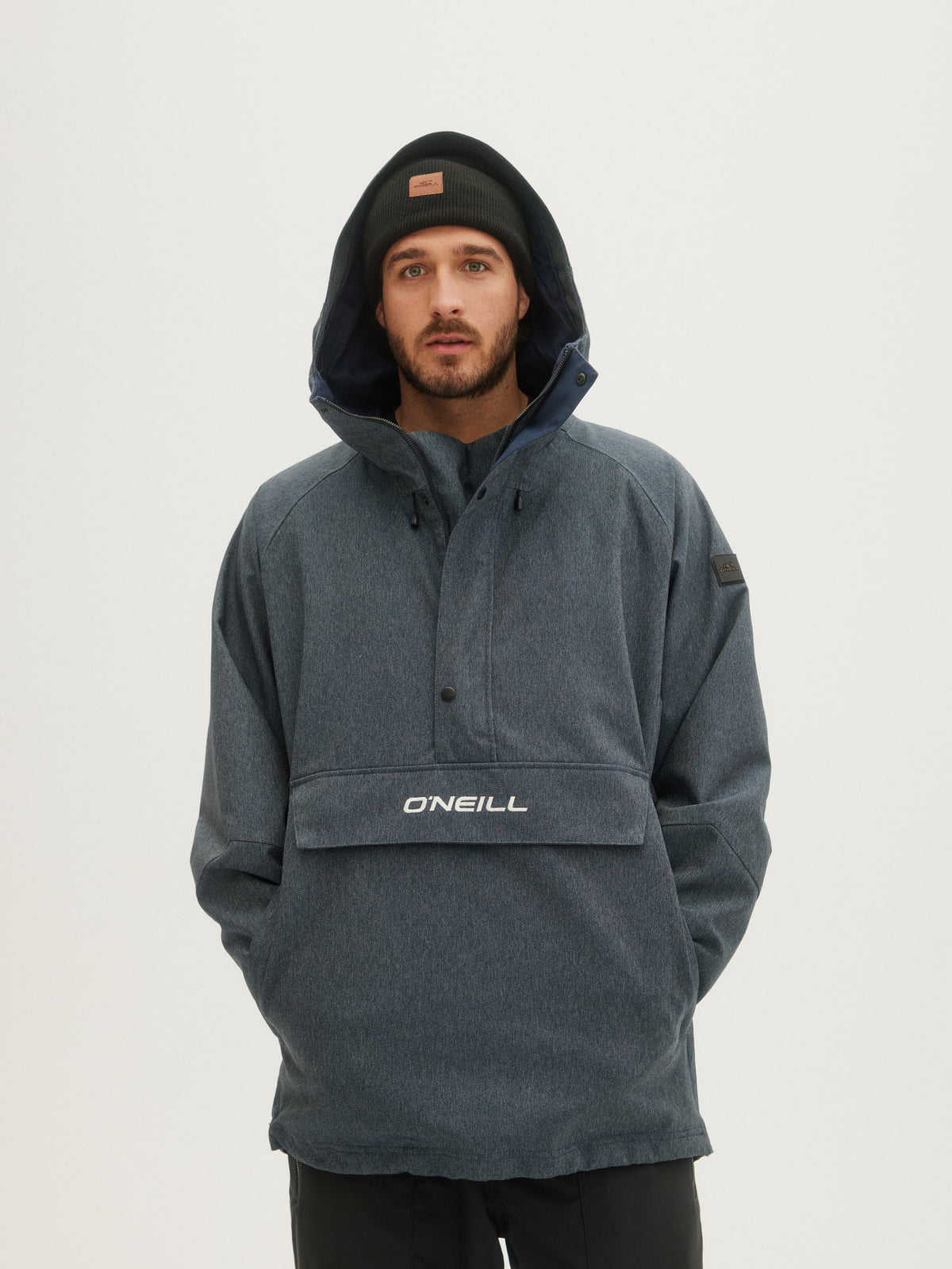 O'Neill Mens O'Riginal Anorak in Ink Blue Denim