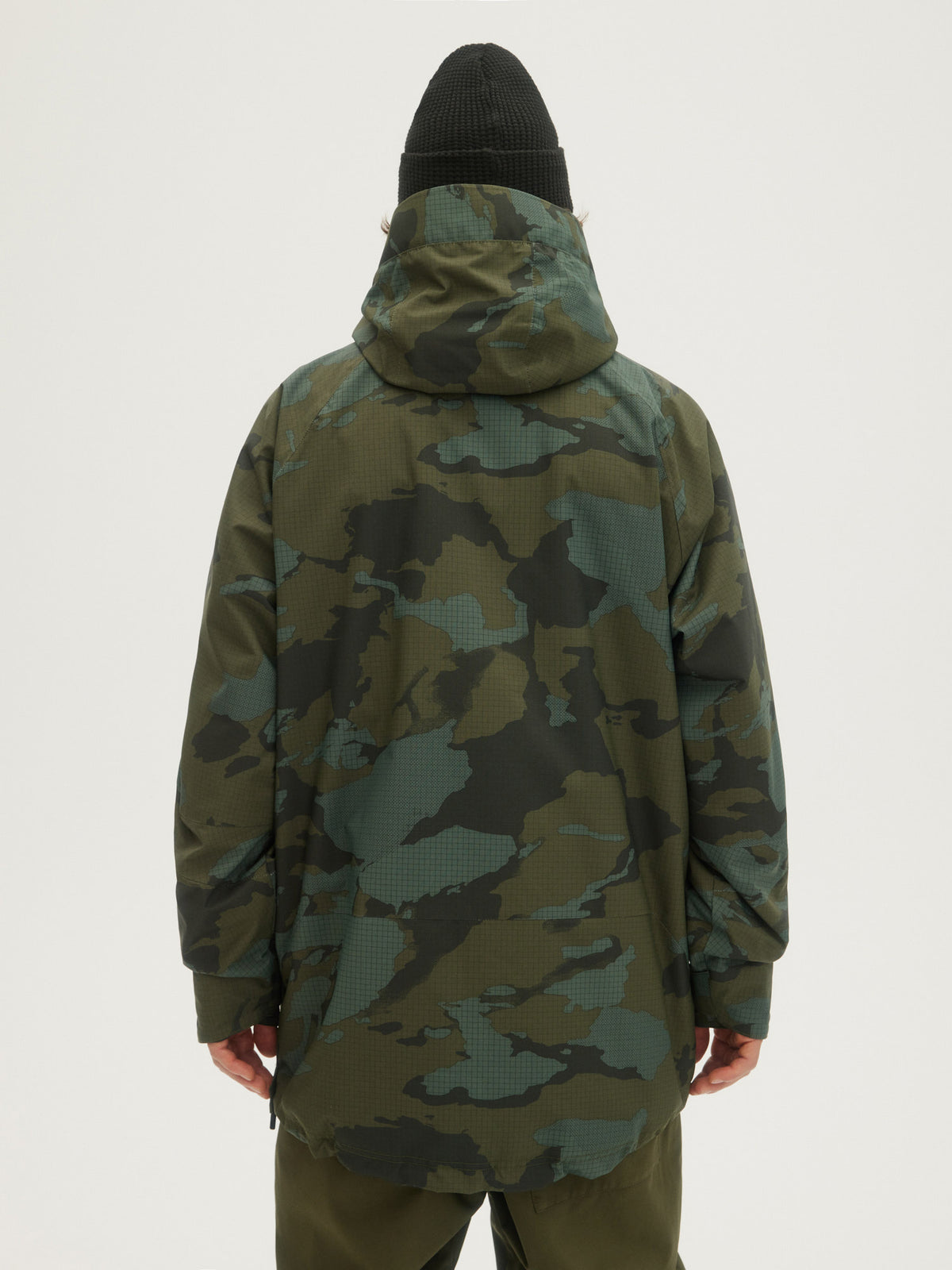 O'Neill Mens O'Riginal Anorak in Green Aop Camo