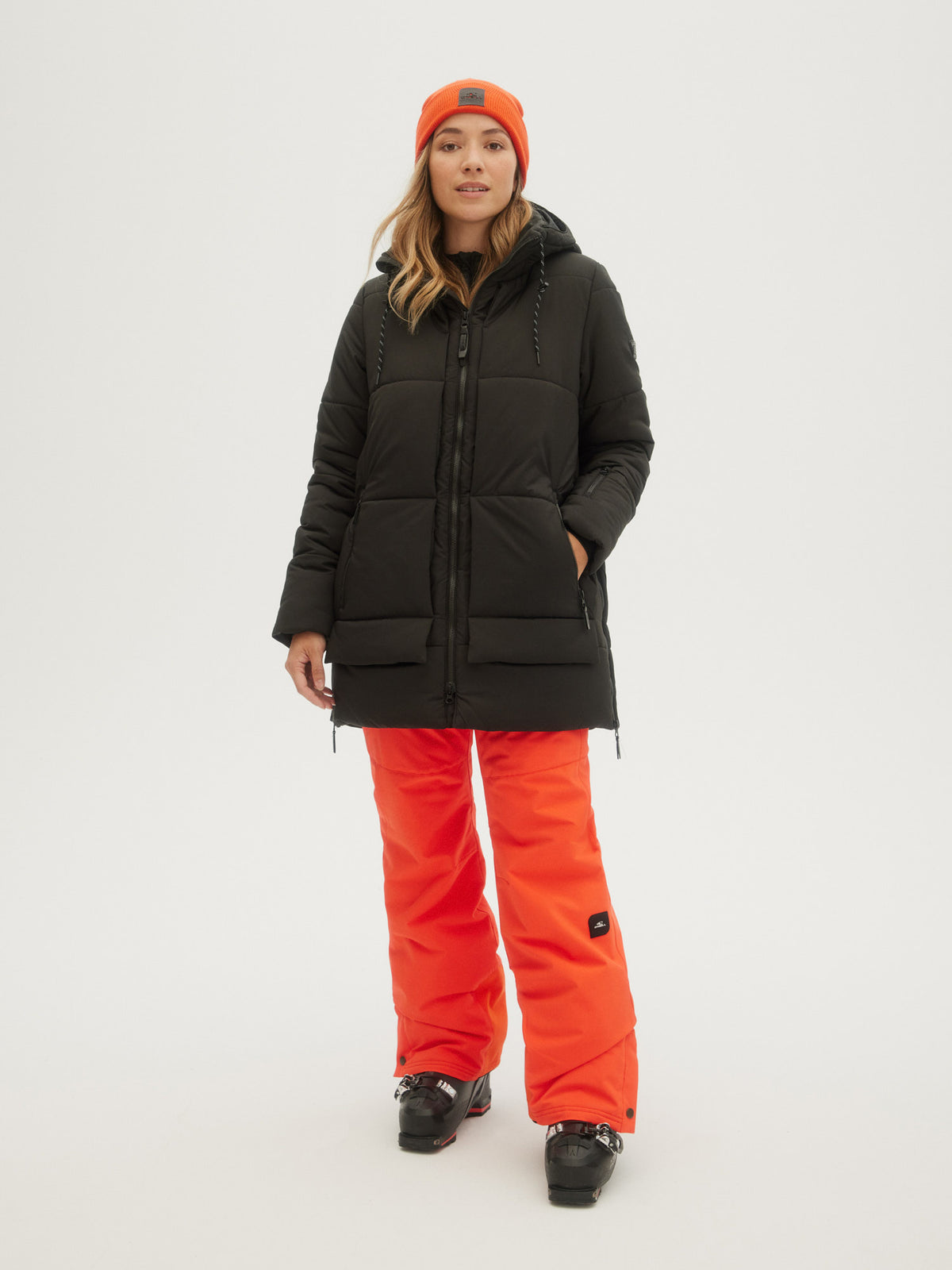 O'Neill Ladies Azurite Jacket in Black Out