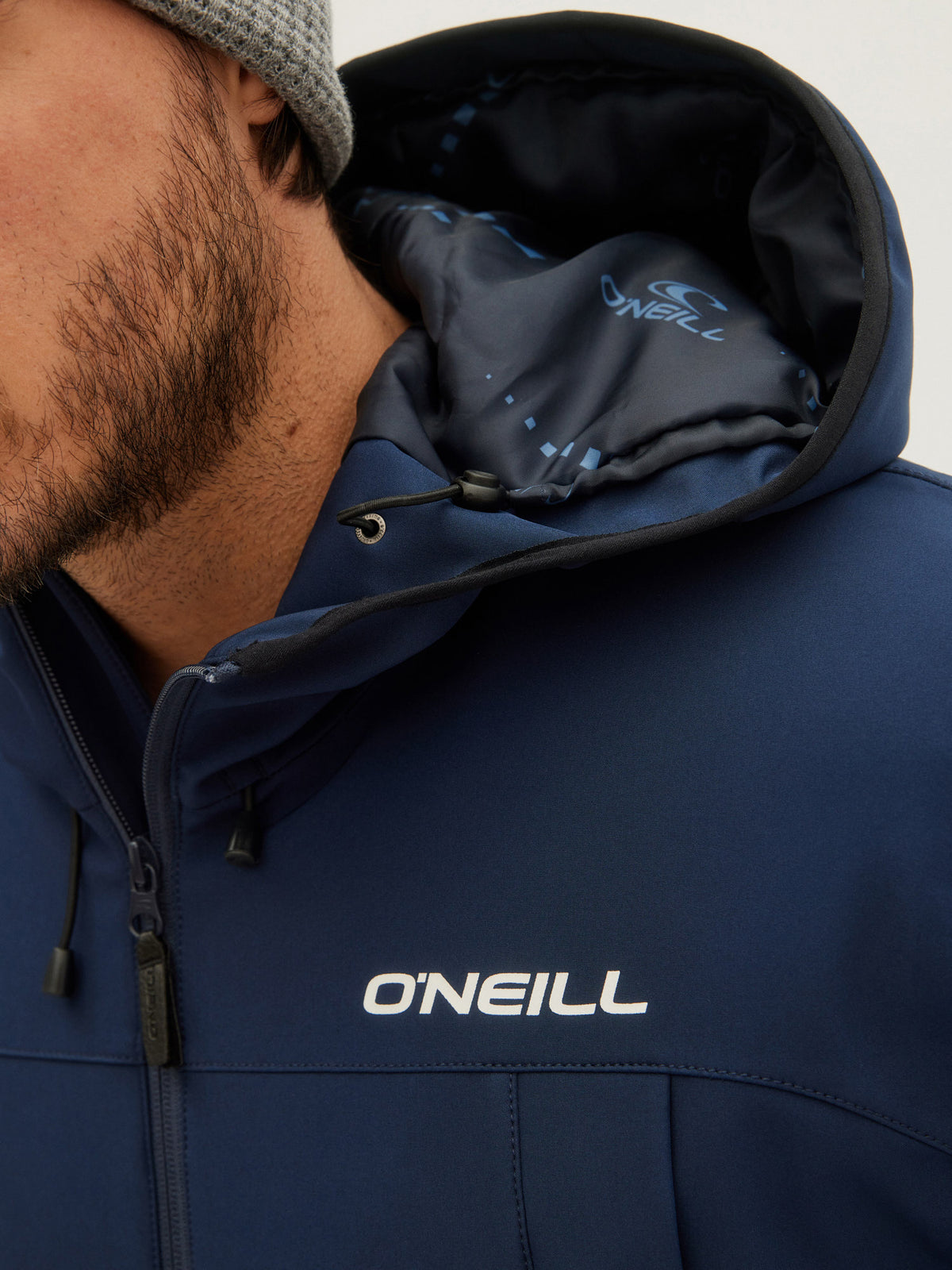 O'Neill Mens Flint Jacket in Ink Blue