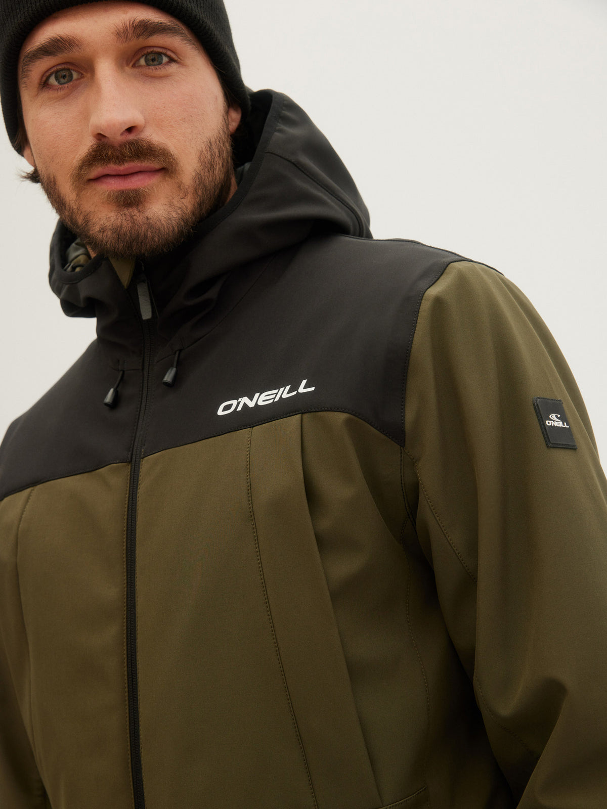 O'Neill Mens Flint Jacket in Forest Night