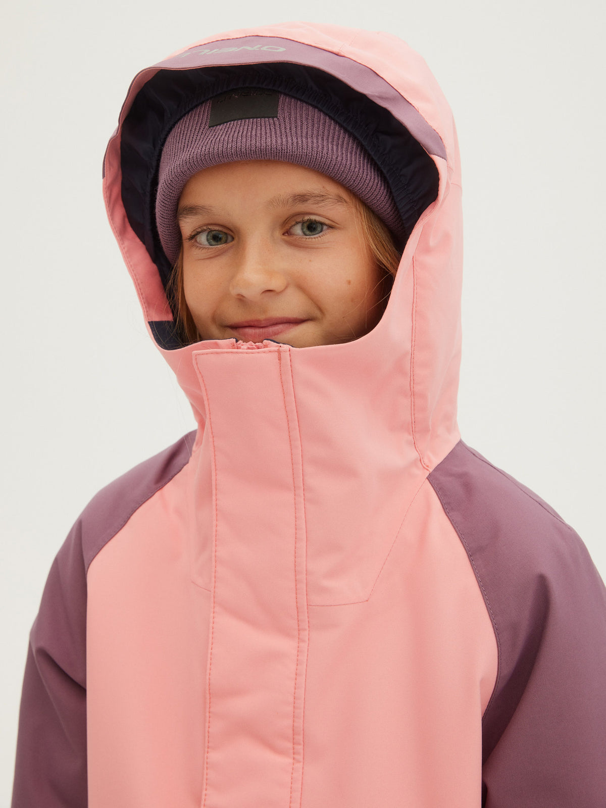 O'Neill Girls Anorak Jacket in Conch Shell