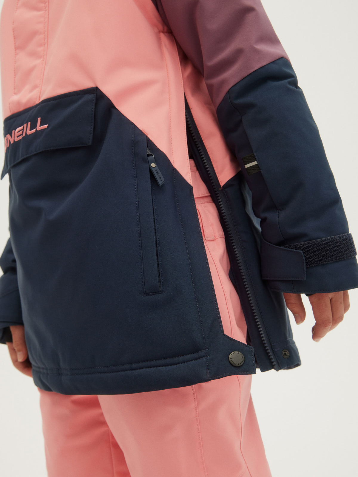 O'Neill Girls Anorak Jacket in Conch Shell