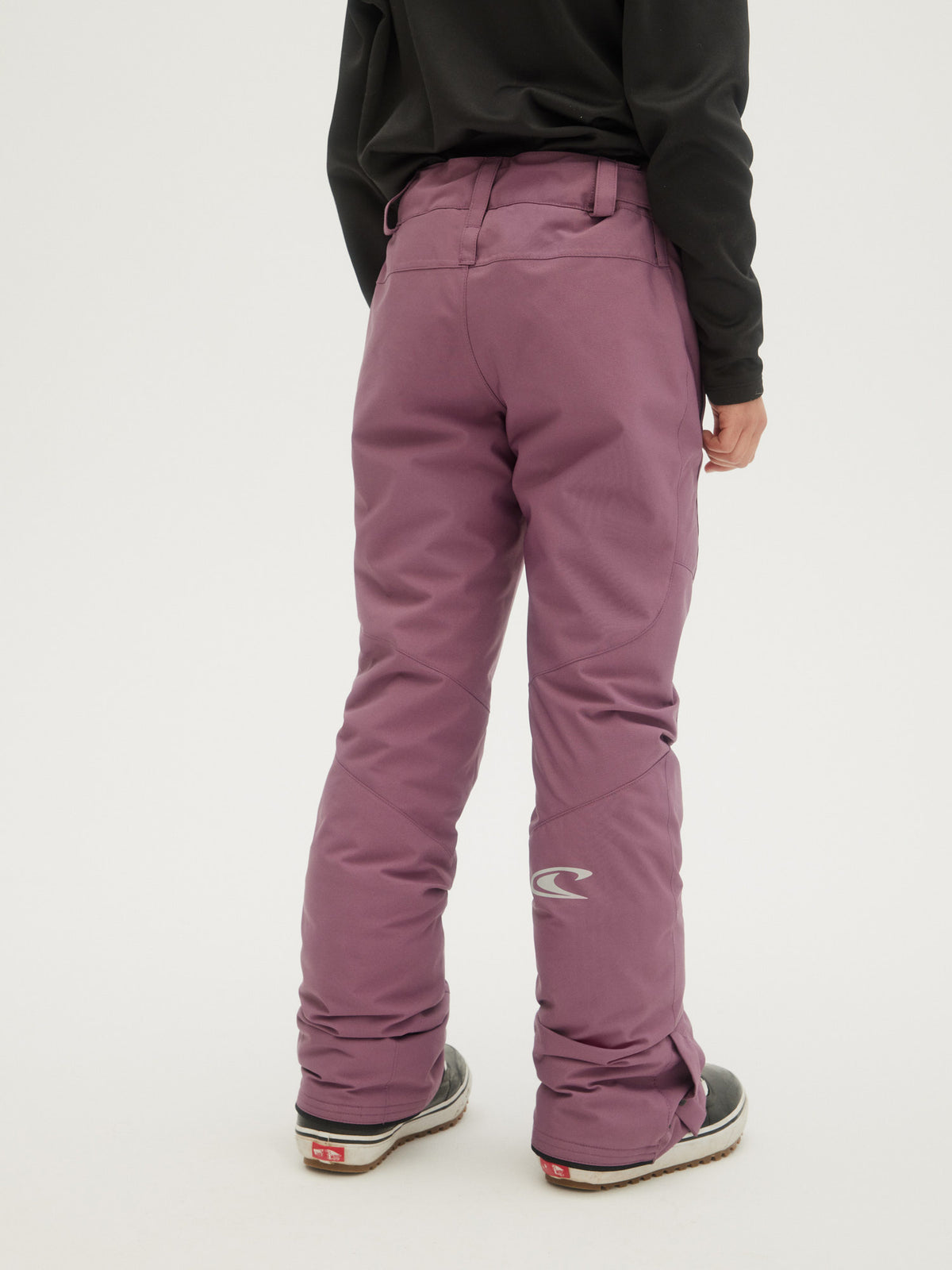O'Neill Girls Charm Pants in Berry Conserve