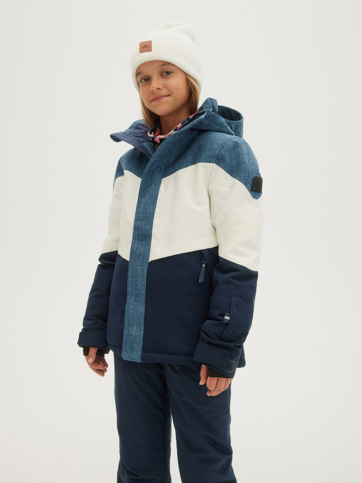 O'Neill Girls Coral Jacket in Ink Blue
