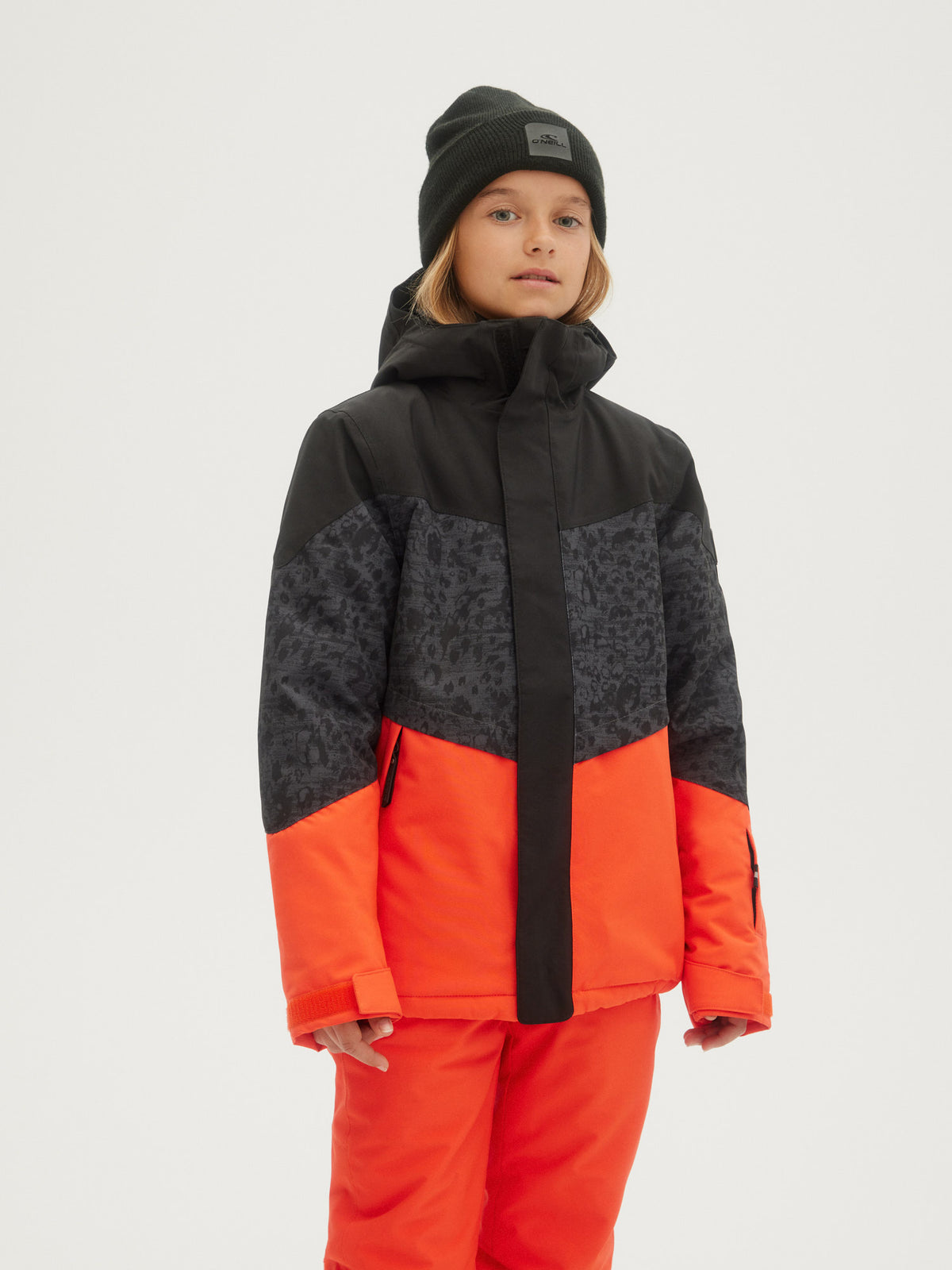 O'Neill Girls Coral Jacket in Black Out