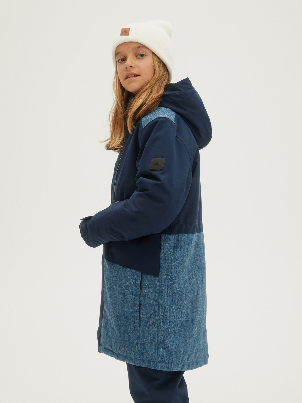 O'Neill Girls Zeolite Jacket in Ink Blue