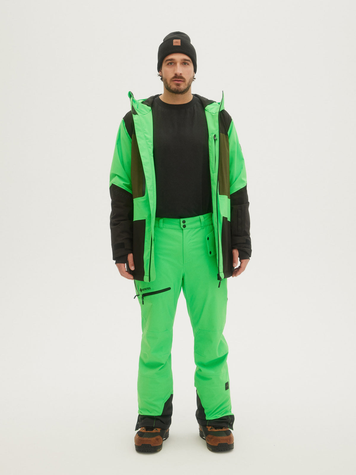 O'Neill Mens Gtx Mtn Madness Pants in Poison Green