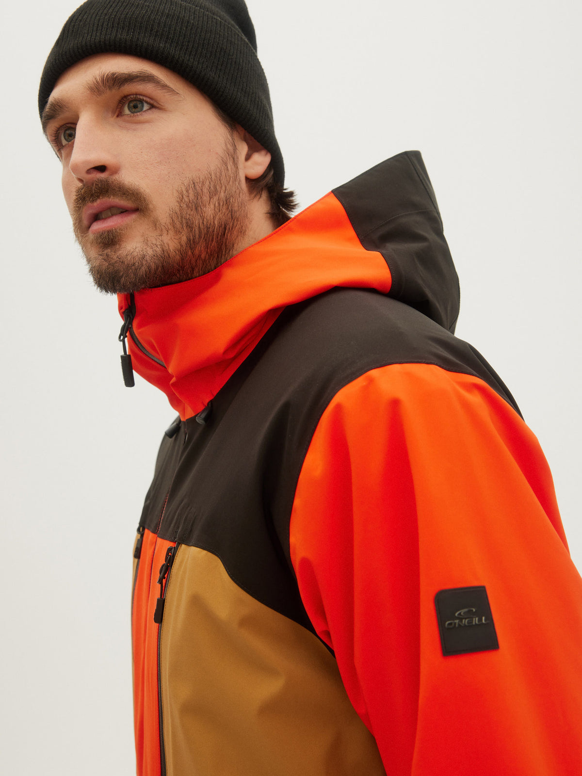 O'Neill Mens Gtx Psycho Tech Jacket in Cherry Tomato