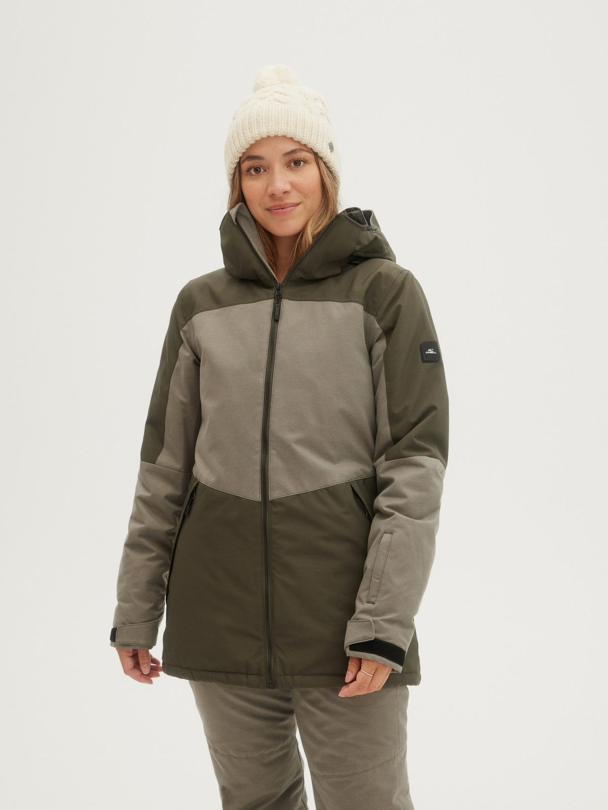 O'Neill Ladies Halo Jacket in Army Green