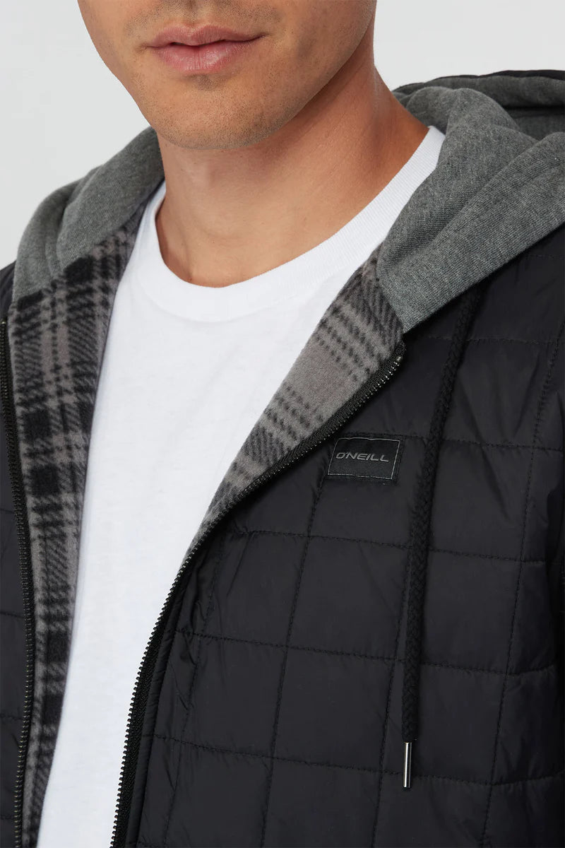 GLACIER HOOD REVERSIBLE JACKET