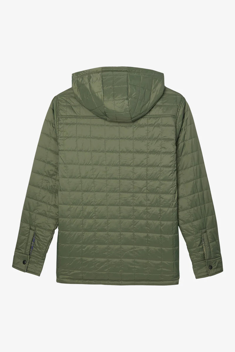 GLACIER HOOD REVERSIBLE JACKET