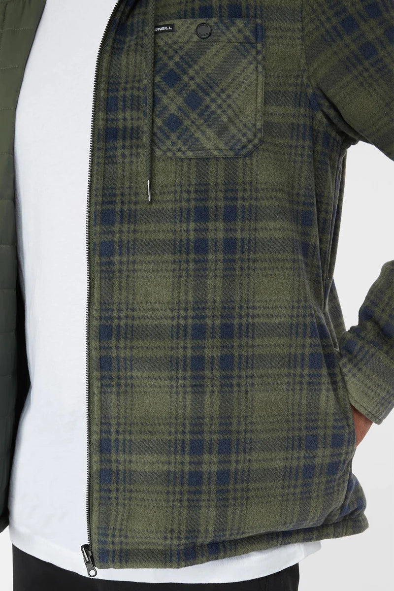 GLACIER HOOD REVERSIBLE JACKET