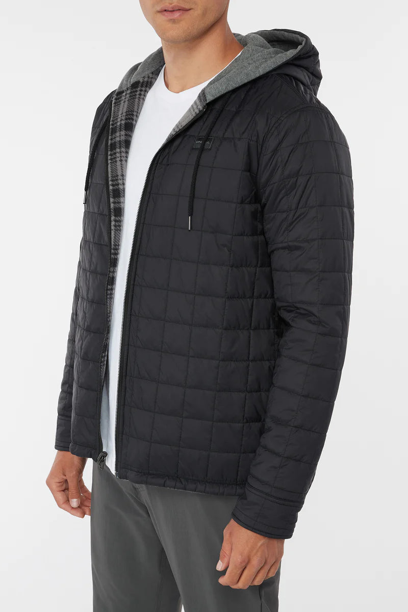 GLACIER HOOD REVERSIBLE JACKET