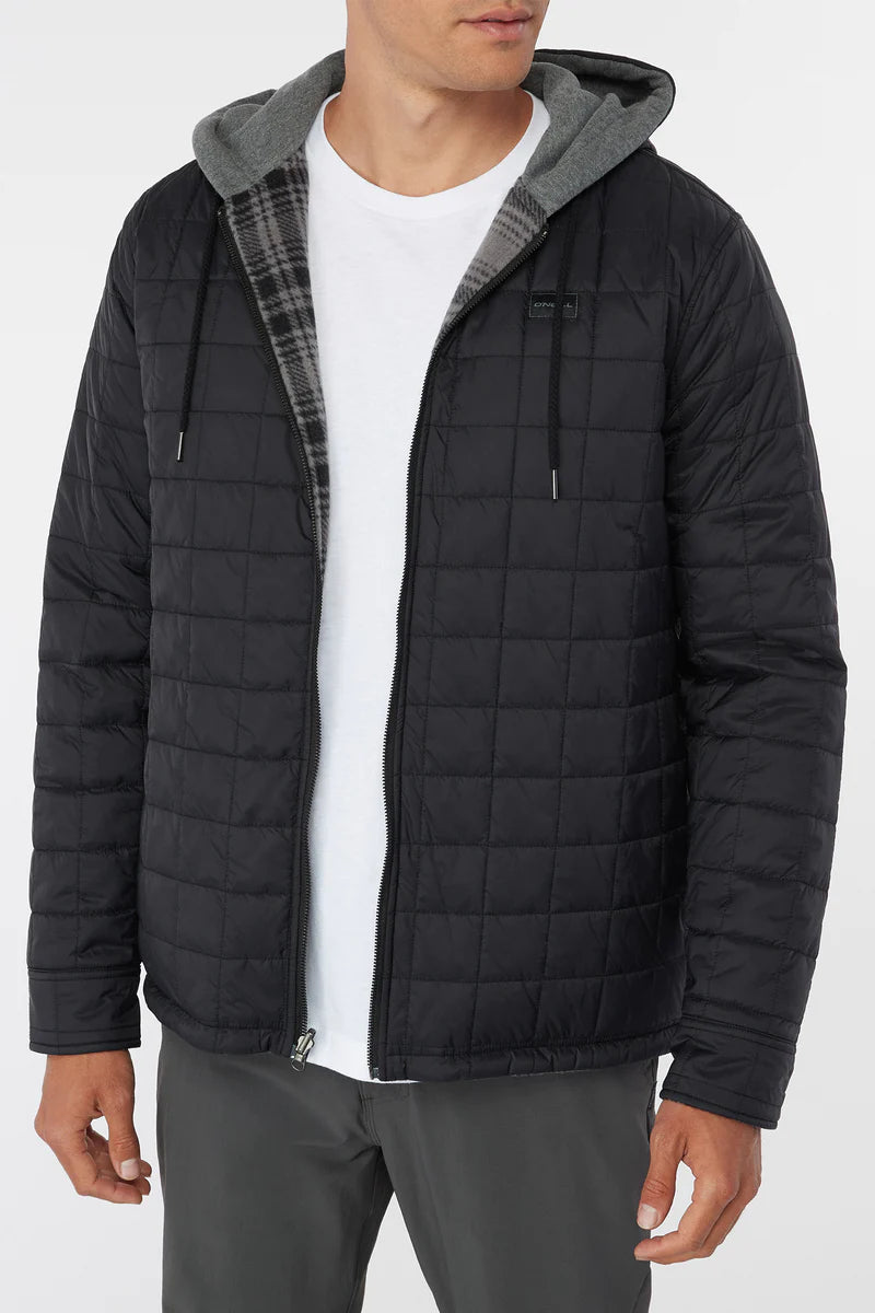GLACIER HOOD REVERSIBLE JACKET