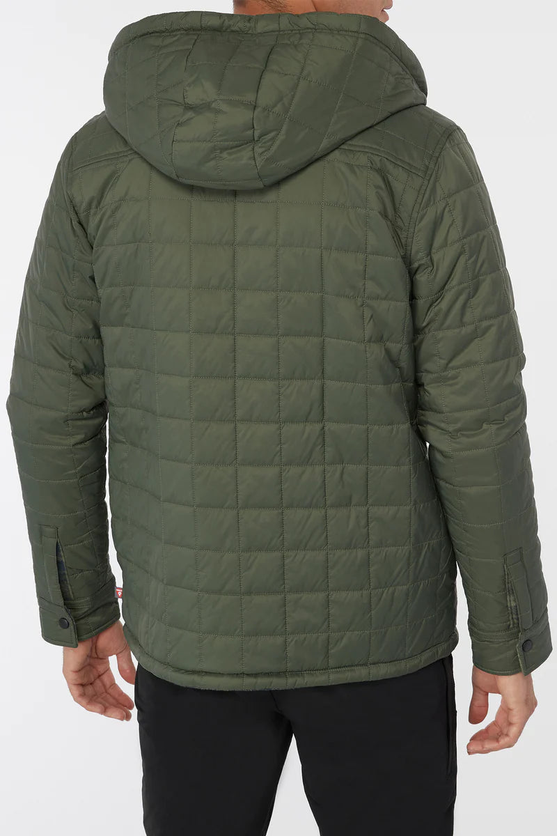 GLACIER HOOD REVERSIBLE JACKET