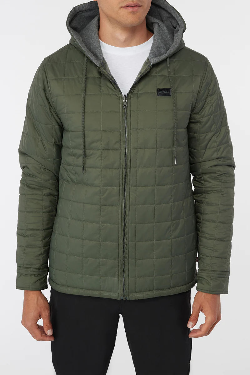 GLACIER HOOD REVERSIBLE JACKET