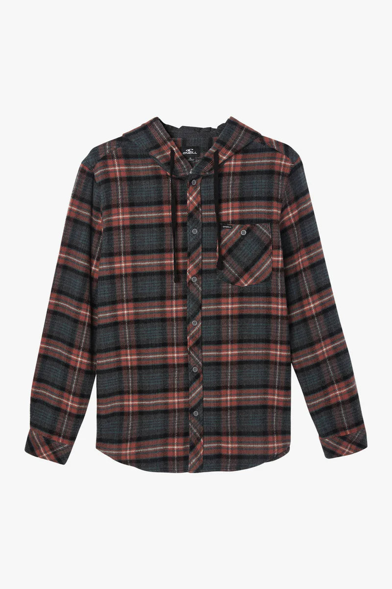 CLAYTON HOOD HOODED FLANNEL