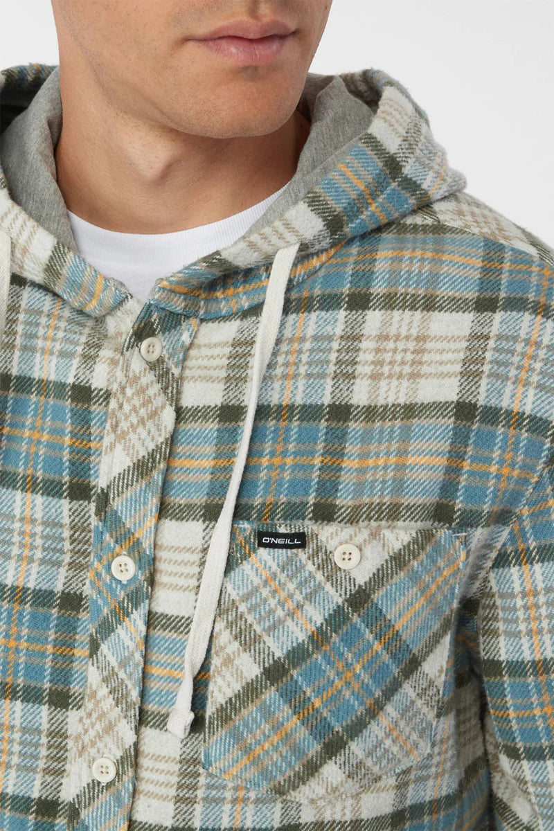 CLAYTON HOOD HOODED FLANNEL