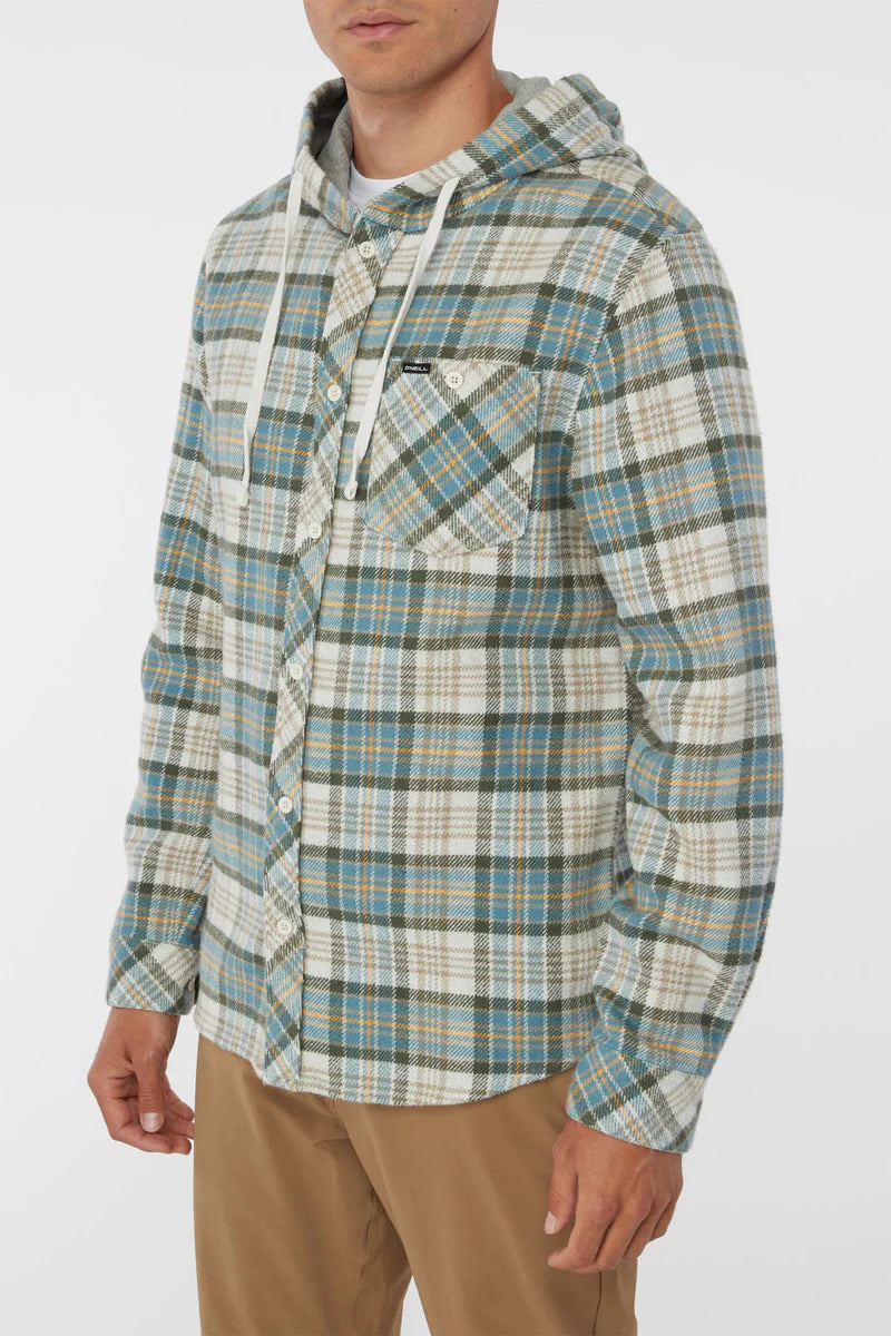 CLAYTON HOOD HOODED FLANNEL