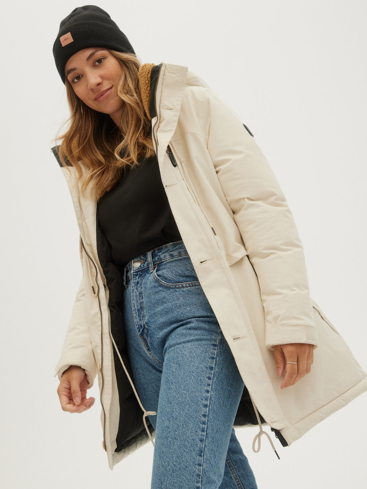 O'Neill Ladies Journey Parka Plus in Birch