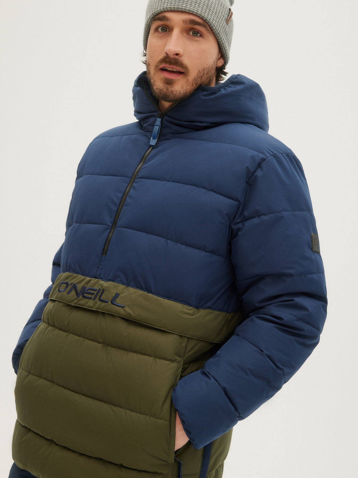 O'Neill Mens O'Riginal Puff Anorak in Ink Blue