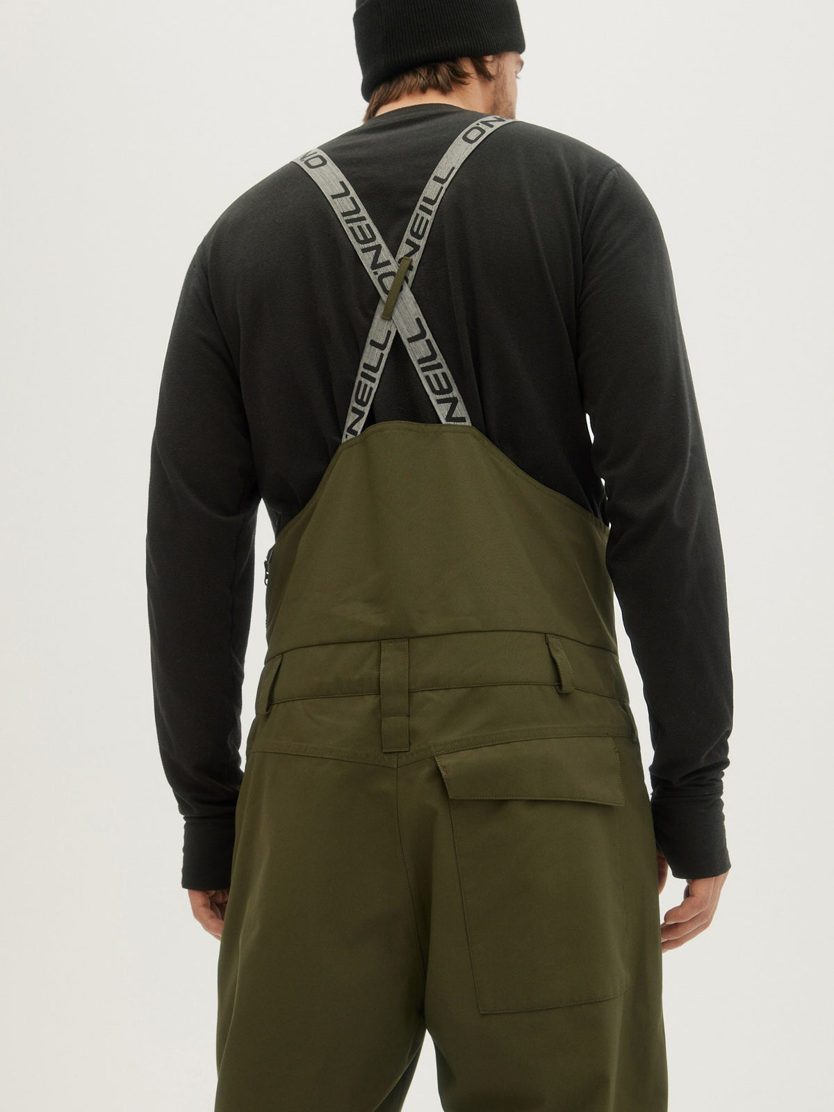 O'Neill Mens Shred Bib Pants in Forest Night