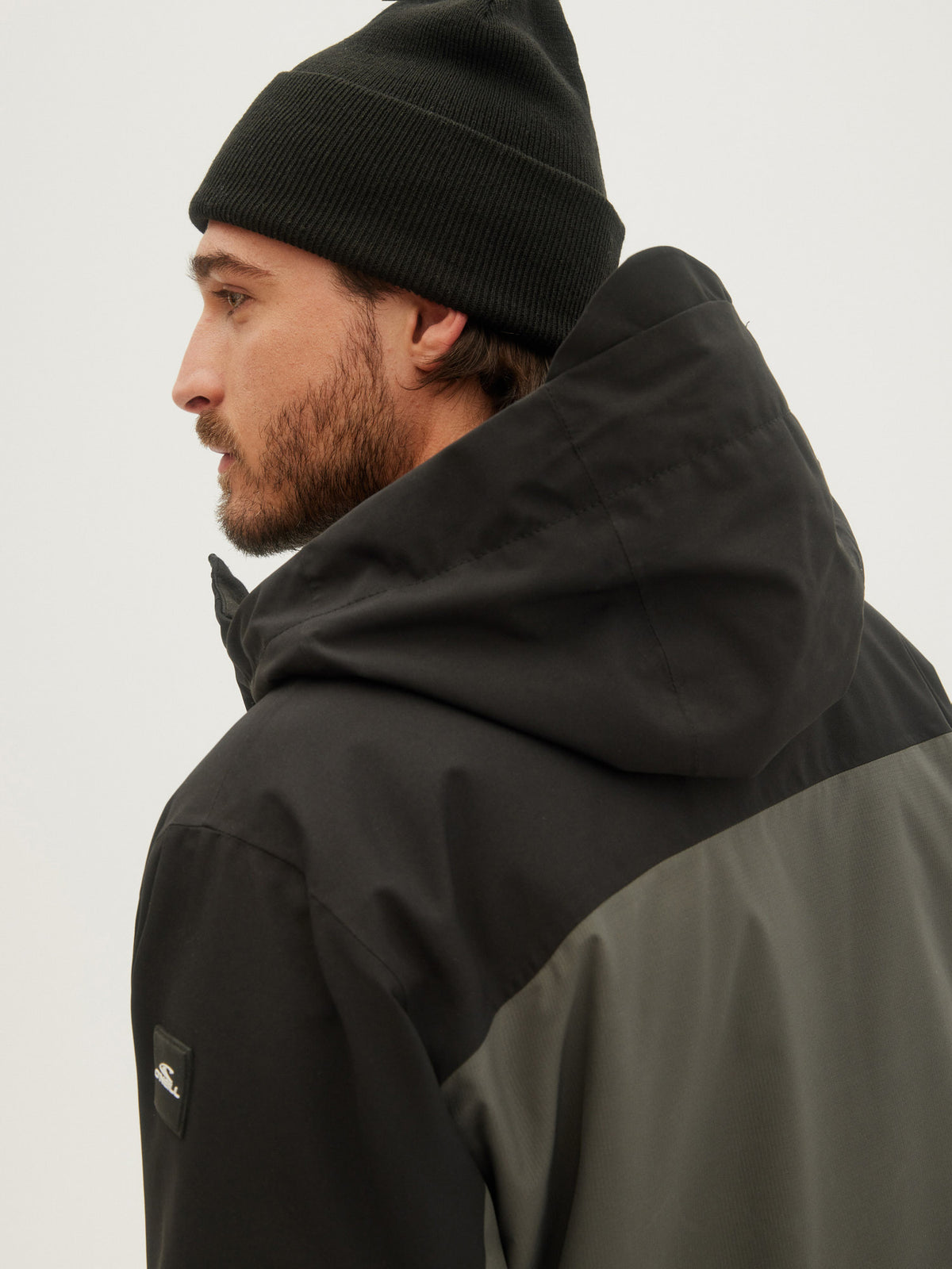 O'Neill Mens Slate Jacket in Black Out