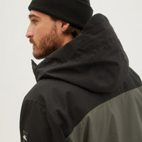 O'Neill Mens Slate Jacket in Black Out