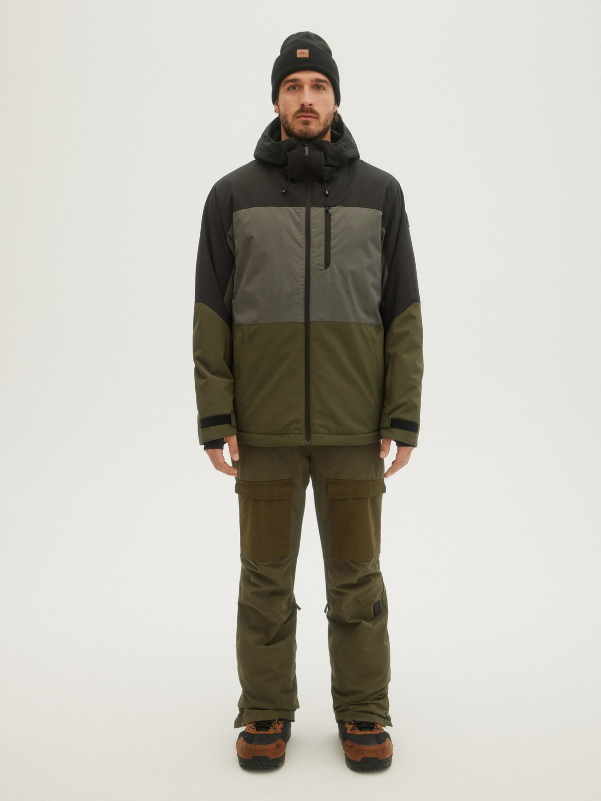 O'Neill Mens Slate Jacket in Black Out