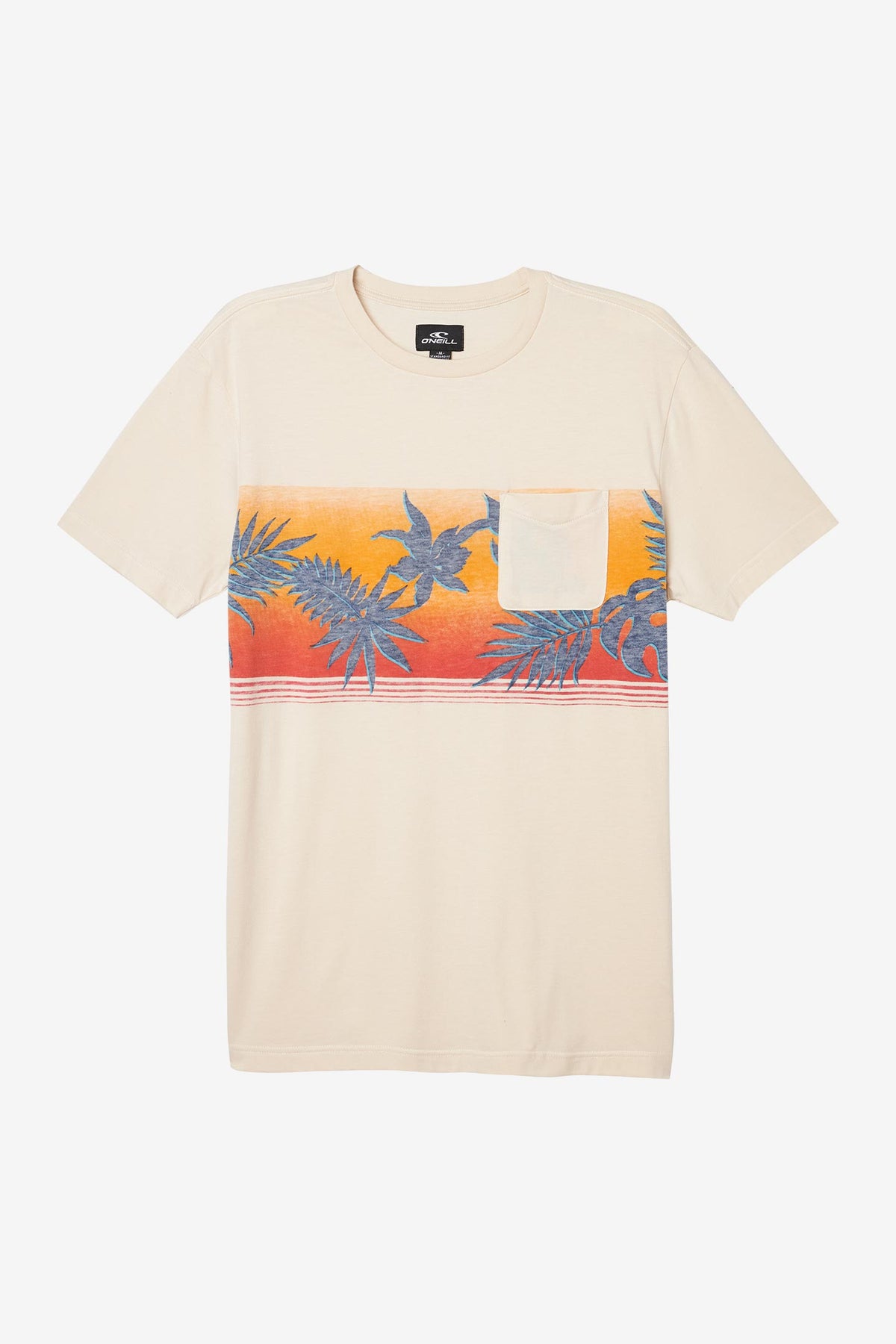 MENS HEIST PRINT CREW TEE