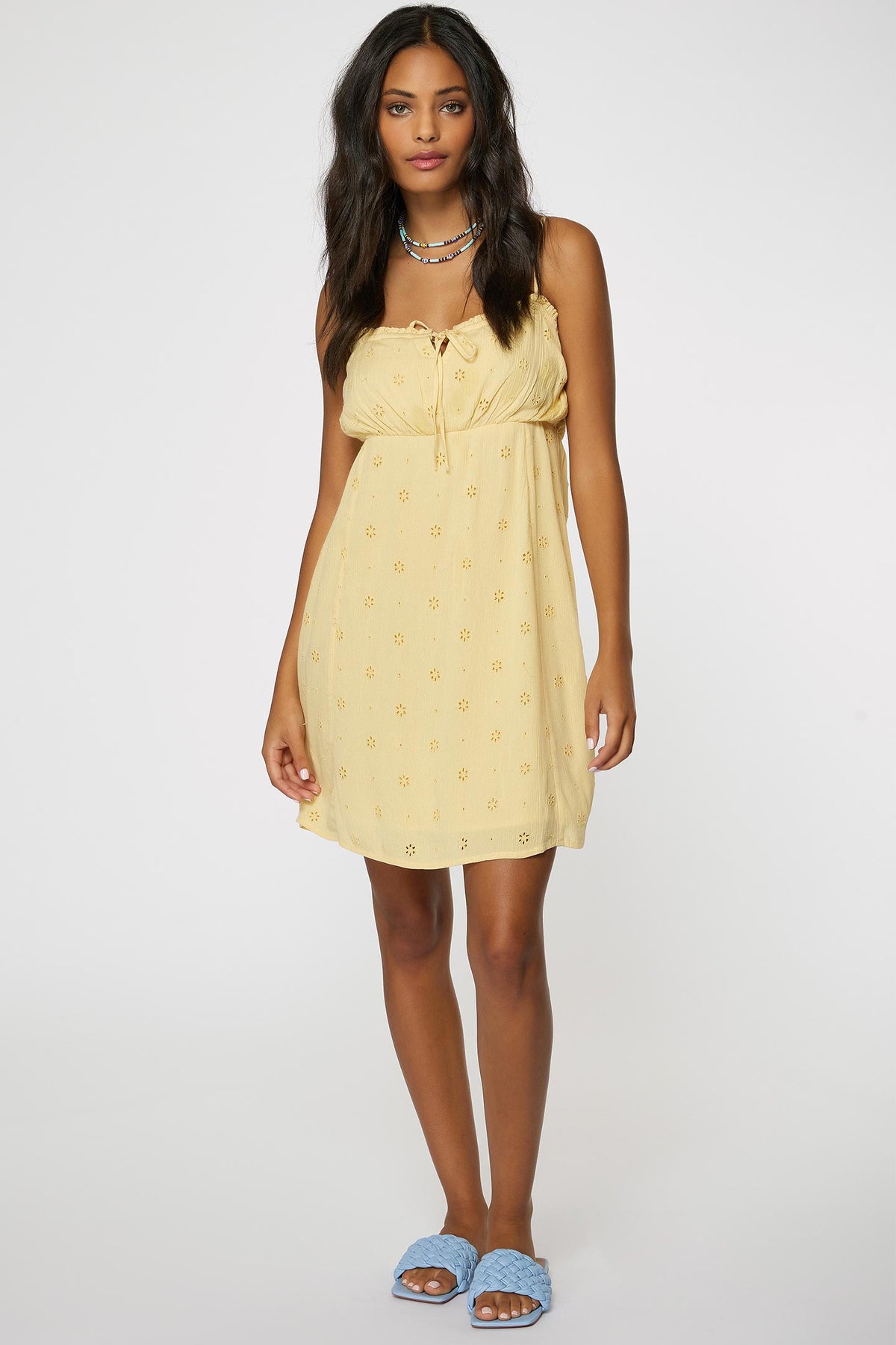 LADIES KALINE EYELET DRESS