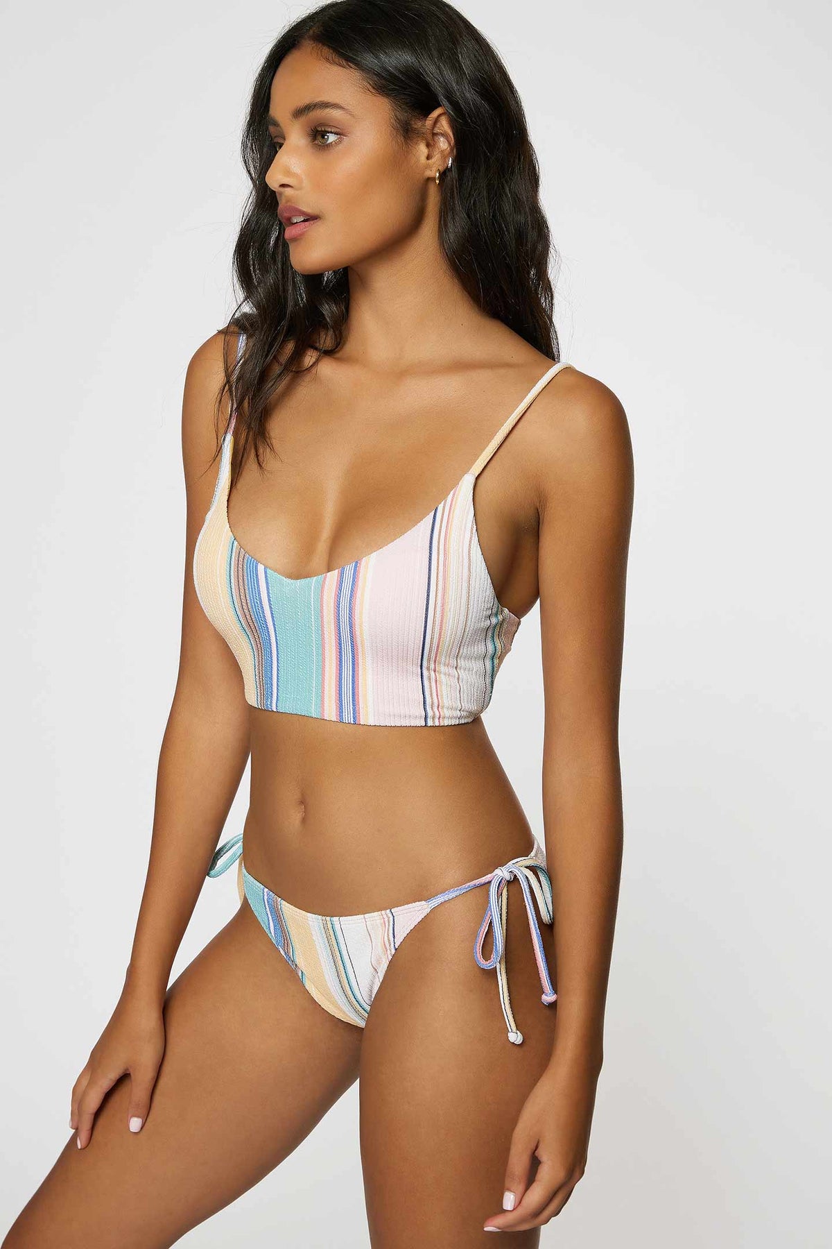 LADIES BAJA STRIPE MIDDLES TOP