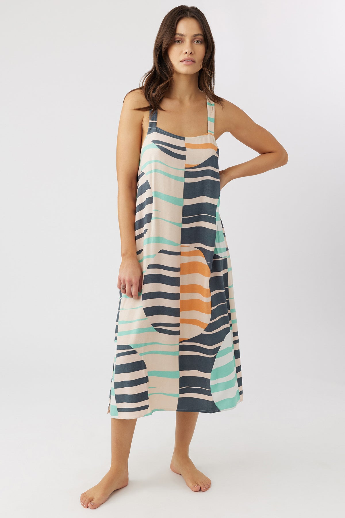 MIRANDA MIDI COVER UP DRESS