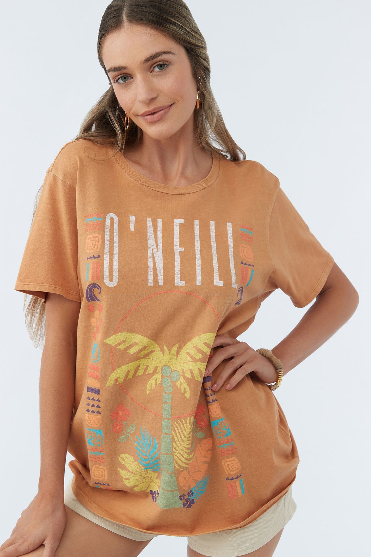 TROPICAL TIDE OVERSIZED TEE