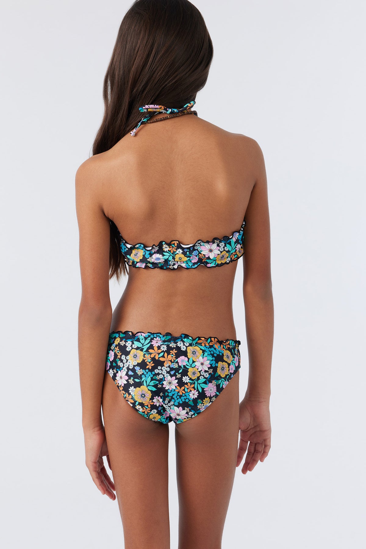 TATUM RUFFLE EDGE HIGH NECK SET