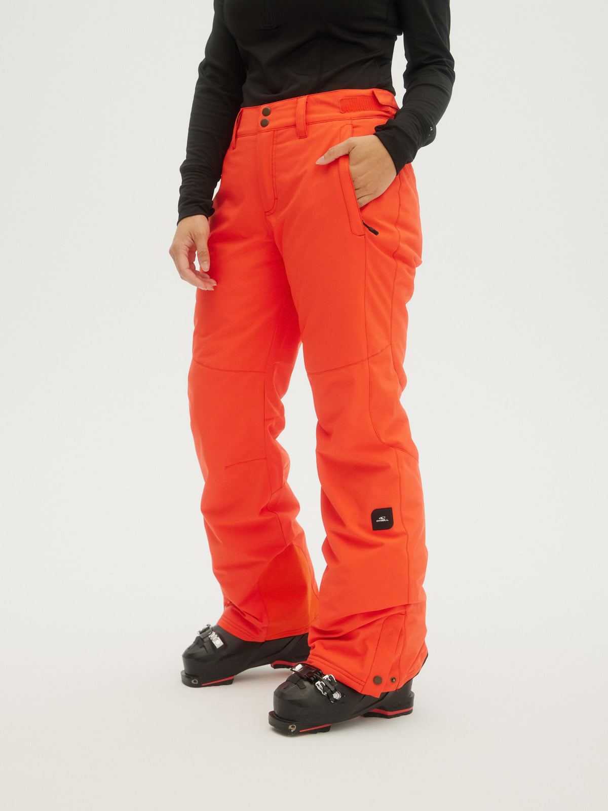 O'Neill Ladies Star Insulated Pants in Cherry Tomato