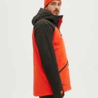 O'Neill Mens Total Disorder Jacket in Cherry Tomato