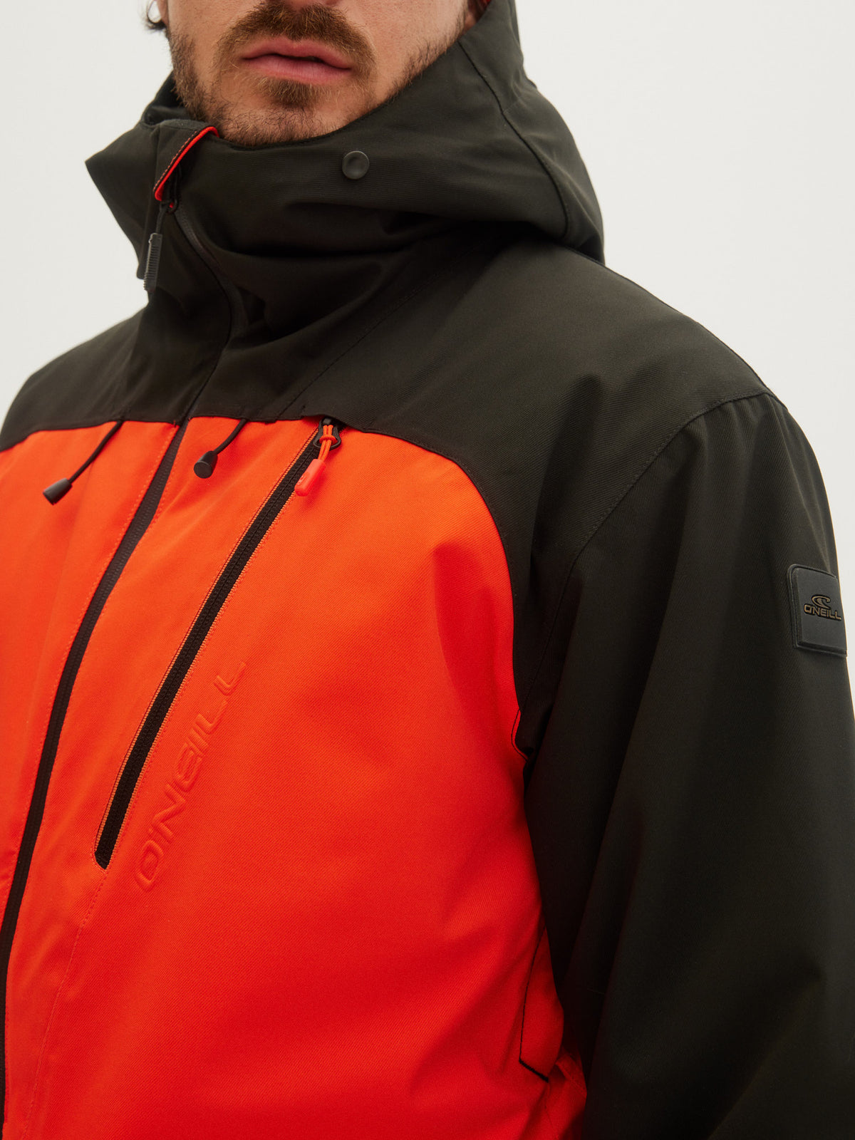 O'Neill Mens Total Disorder Jacket in Cherry Tomato