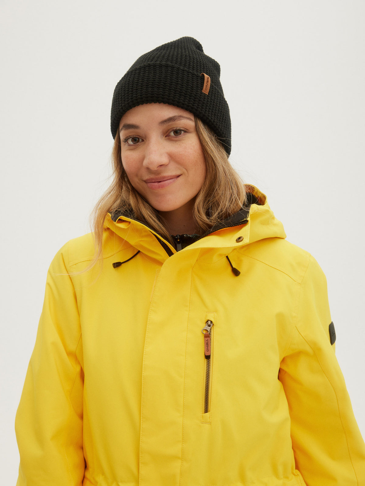 O'Neill Ladies Zeolite Jacket in Chrome Yellow