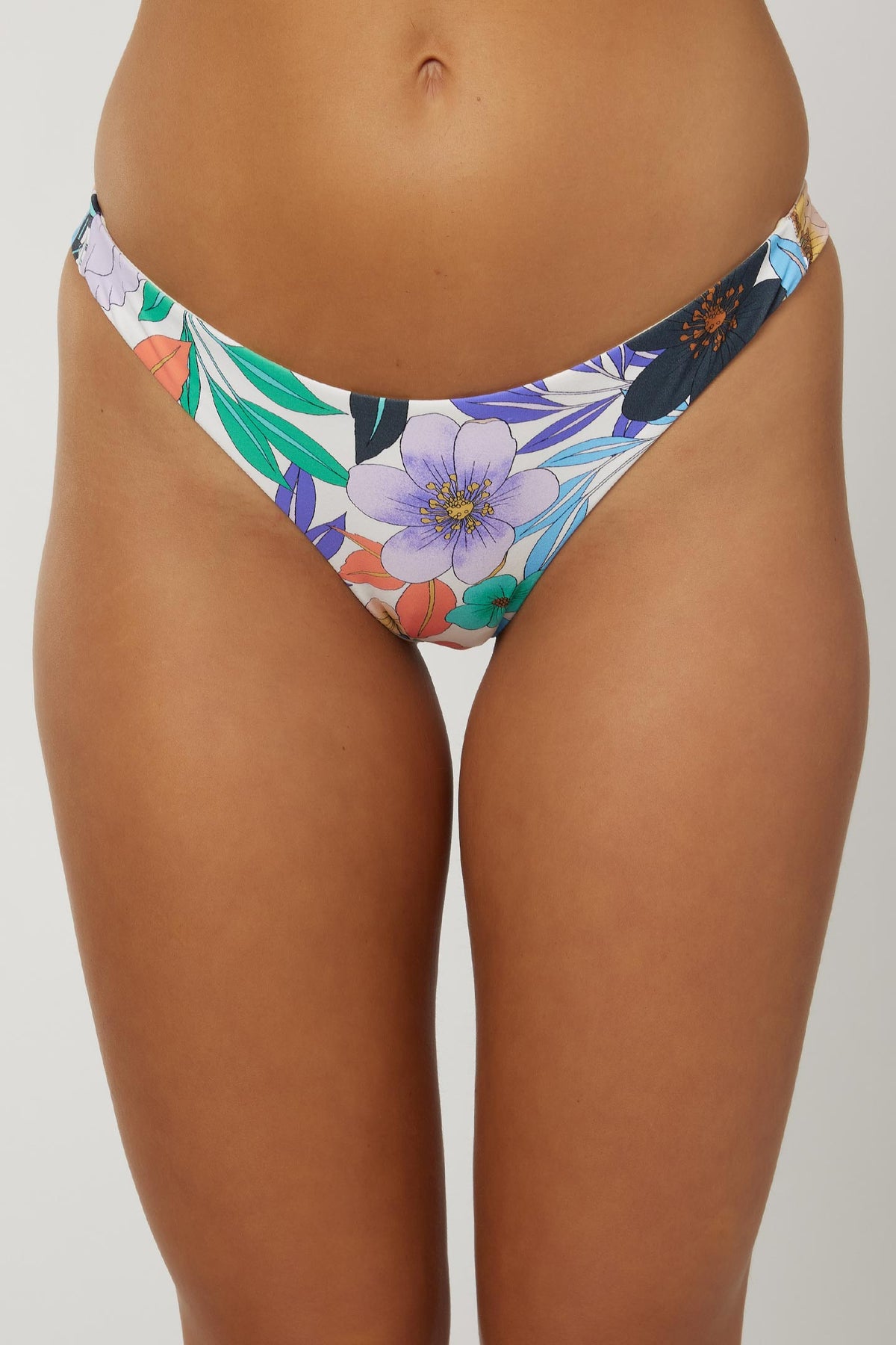 ABBIE FLORAL HERMOSA SKIMPY BOTTOM