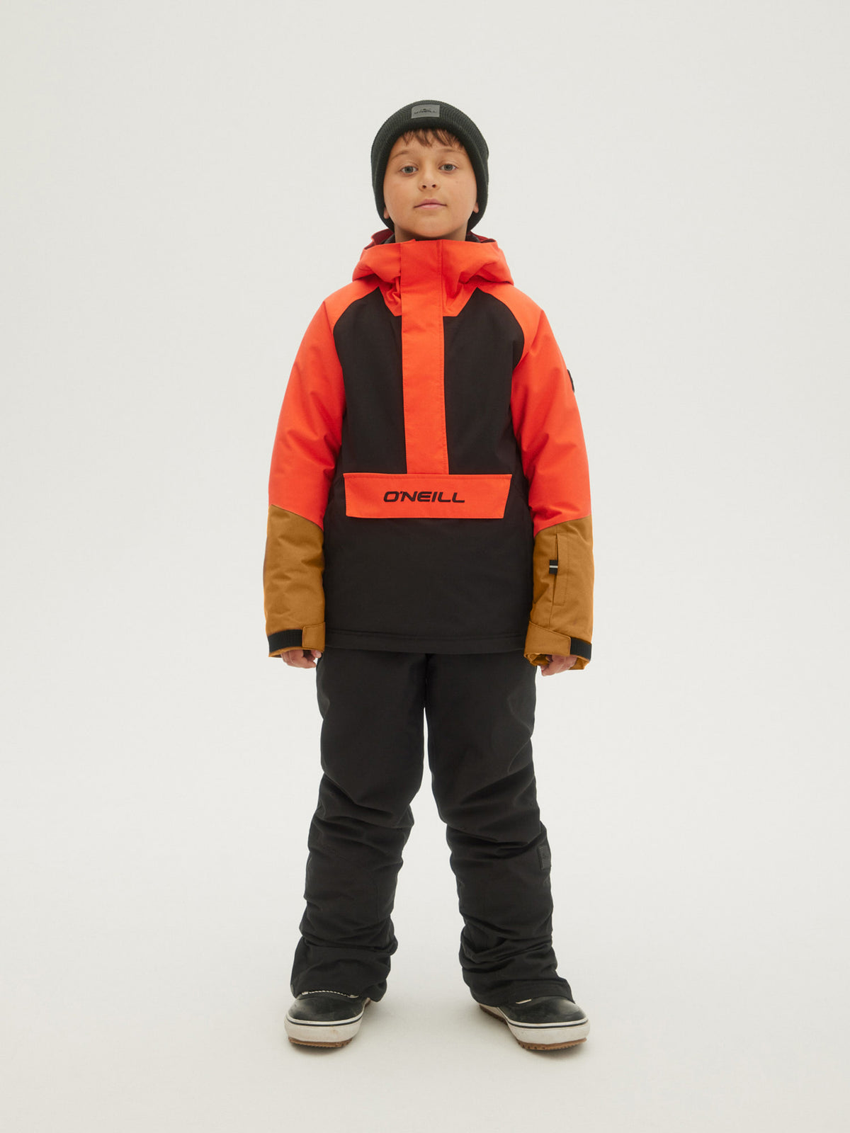 O'Neill Boys Anorak Jacket in Cherry Tomato