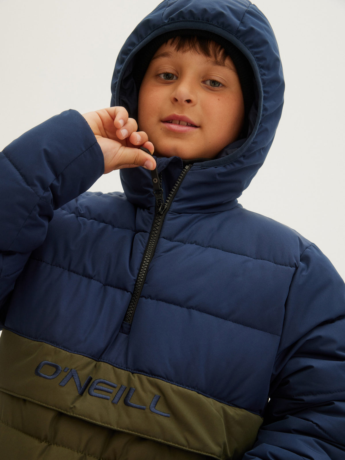 O'Neill Boys O'Riginal Puff Anorak in Ink Blue