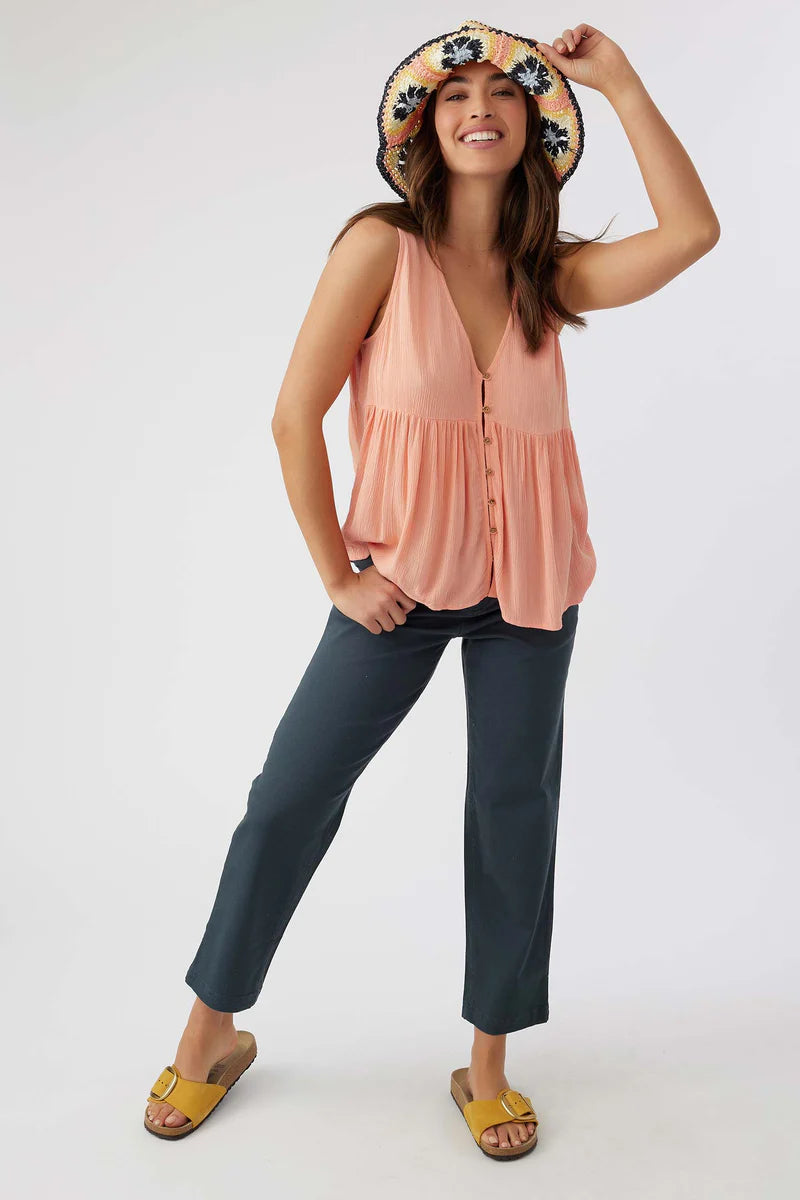 CHRYSTIE SOLID TANK TOP