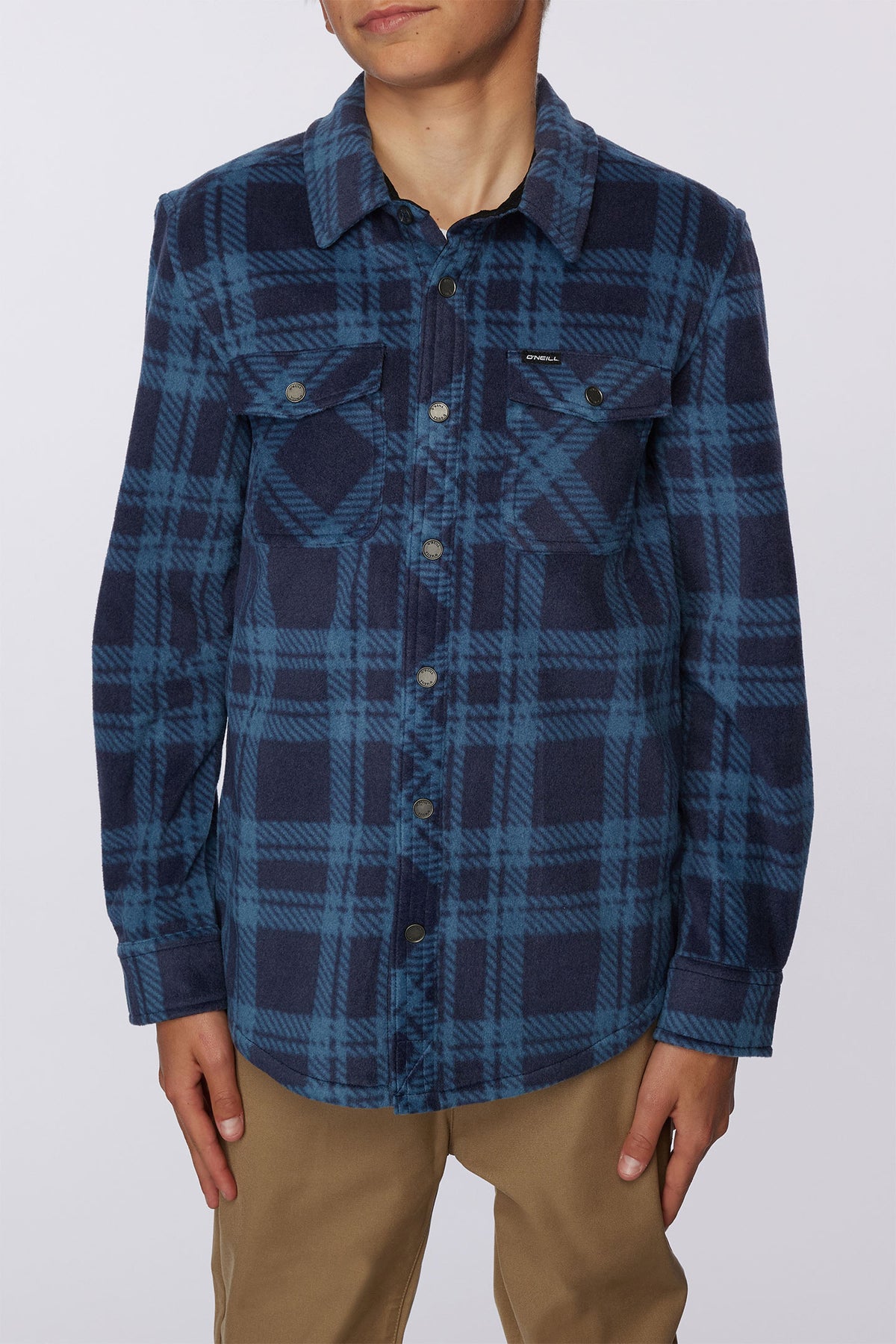 BOYS GLACIER PLAID SHIRT