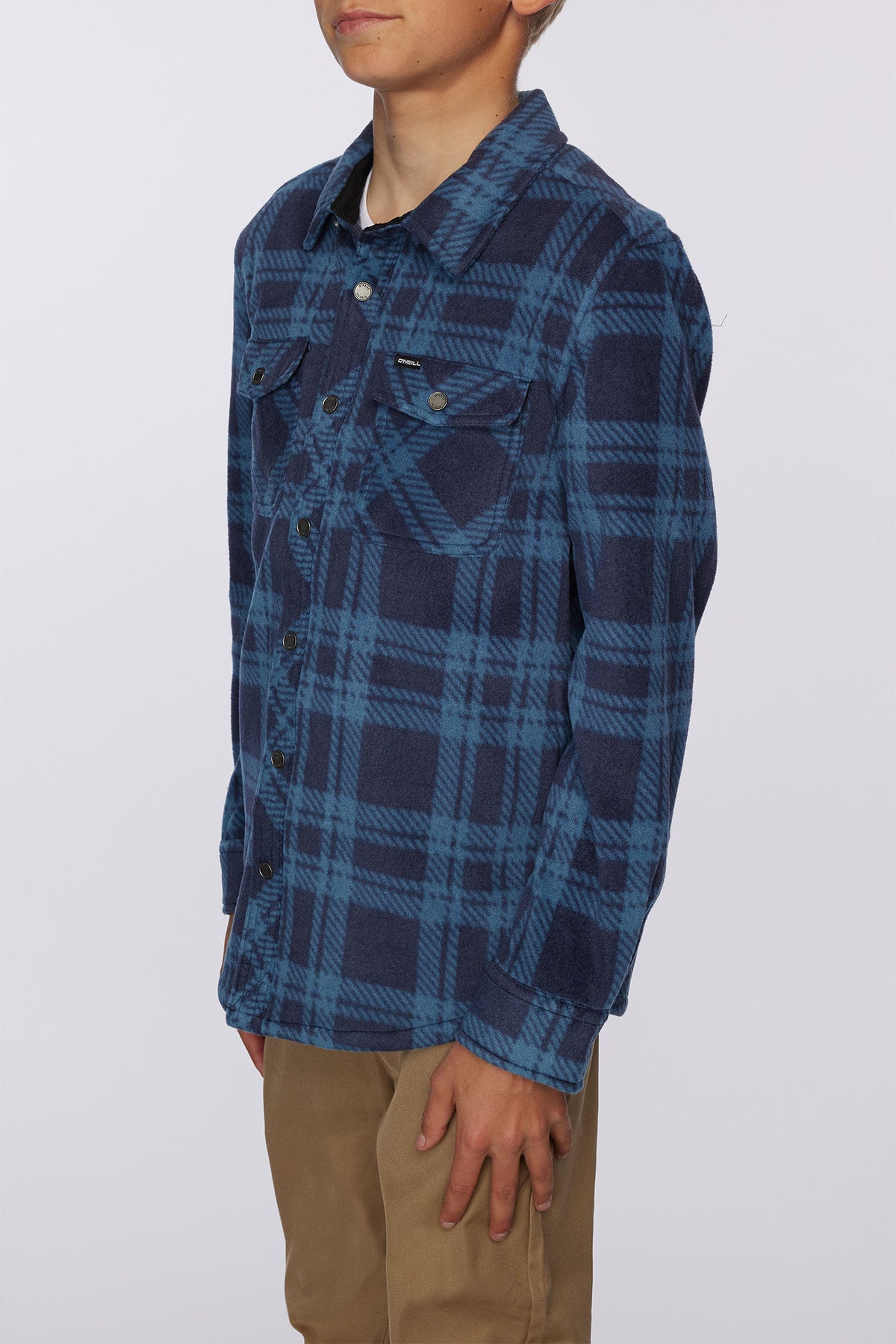BOYS GLACIER PLAID SHIRT