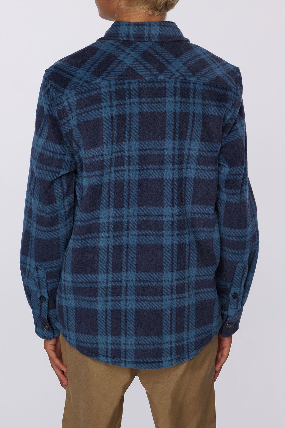 BOYS GLACIER PLAID SHIRT