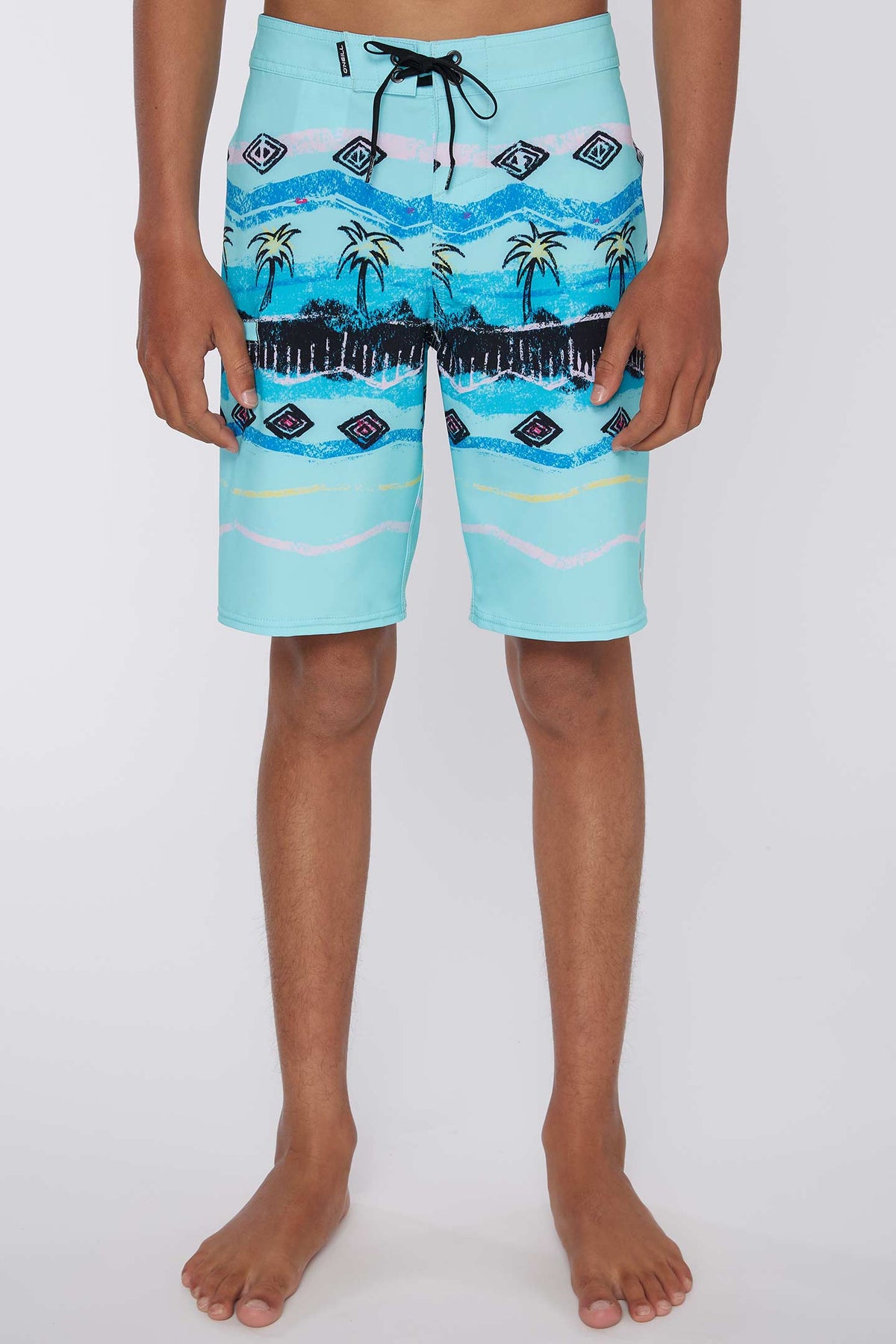 BOY'S HYPERFREAK HEIST PRINT BOARDSHORTS