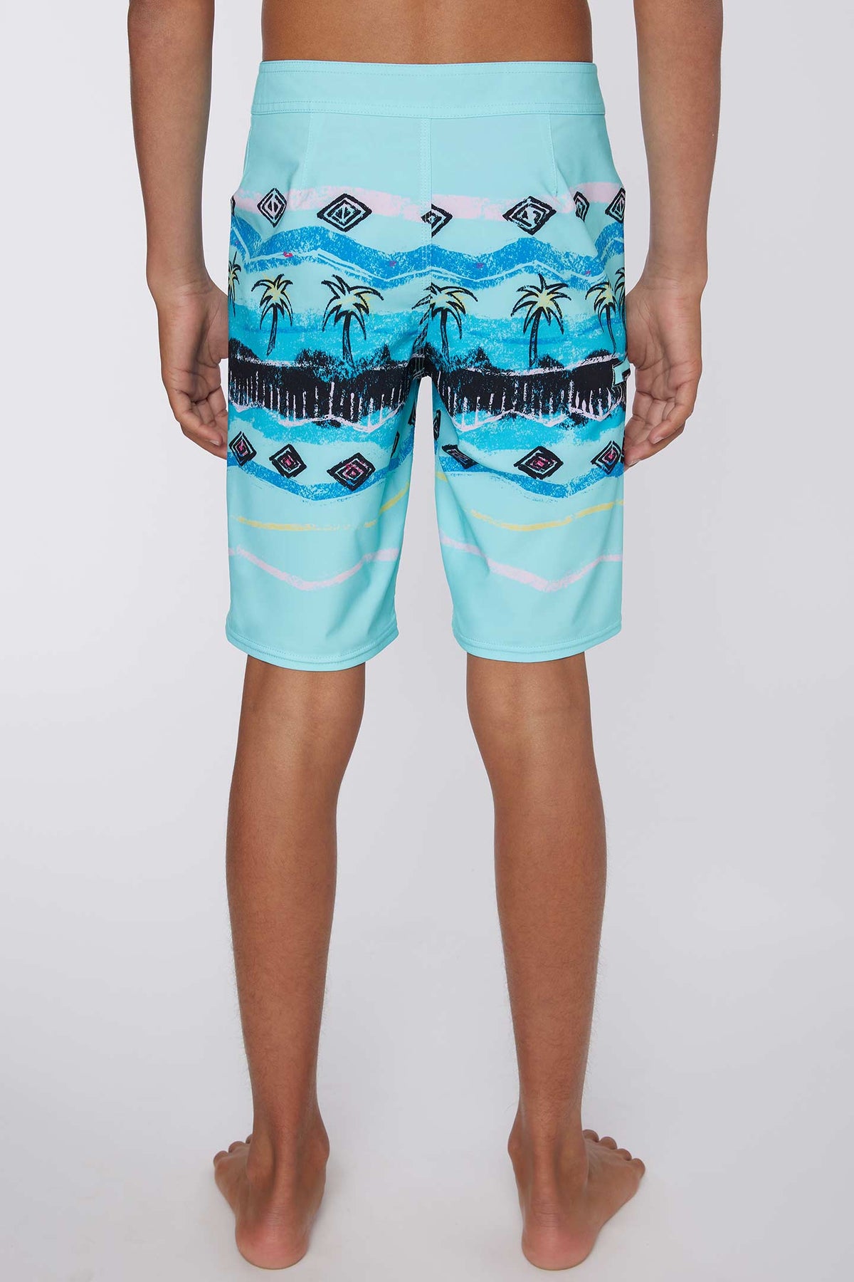 BOY'S HYPERFREAK HEIST PRINT BOARDSHORTS