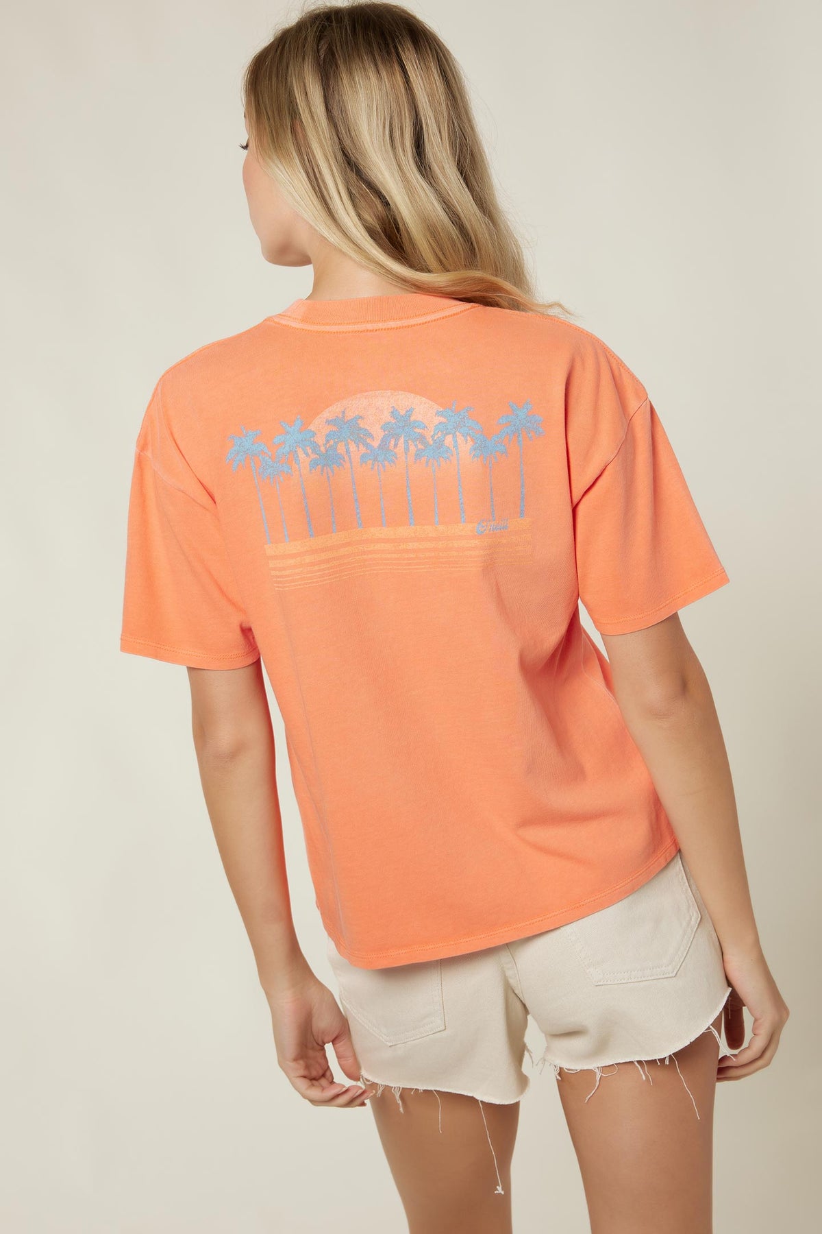 LADIES PACIFIC STRIP SHORT SLEEVE TEE